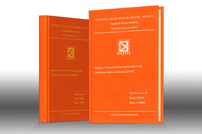 stampa tesi Similpelle Arancione (2080)